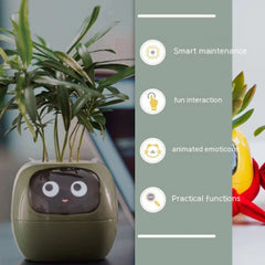 Smart Planter Endless Fun Over 49 Rich Expressions 7 Smart Sensors And AI Chips Make Raising Plants Easy And Fun