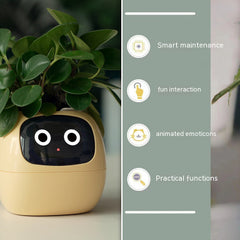 Smart Planter Endless Fun Over 49 Rich Expressions 7 Smart Sensors And AI Chips Make Raising Plants Easy And Fun