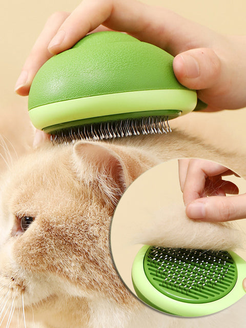 Cat Brush Hair Remover Cleaning Avocado Shaped Dog Grooming Tool Pet Combs Brush Stainless Steel Needle Pet Cleaning Care