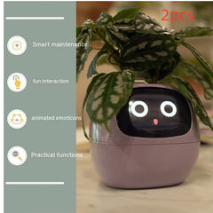 Smart Planter Endless Fun Over 49 Rich Expressions 7 Smart Sensors And AI Chips Make Raising Plants Easy And Fun