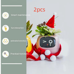 Smart Planter Endless Fun Over 49 Rich Expressions 7 Smart Sensors And AI Chips Make Raising Plants Easy And Fun