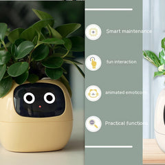 Smart Planter Endless Fun Over 49 Rich Expressions 7 Smart Sensors And AI Chips Make Raising Plants Easy And Fun
