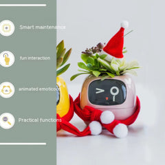 Smart Planter Endless Fun Over 49 Rich Expressions 7 Smart Sensors And AI Chips Make Raising Plants Easy And Fun