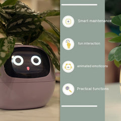 Smart Planter Endless Fun Over 49 Rich Expressions 7 Smart Sensors And AI Chips Make Raising Plants Easy And Fun