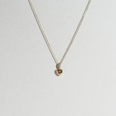 Jinai Heart Zircon Clavicle Necklace Niche And Sophisticated