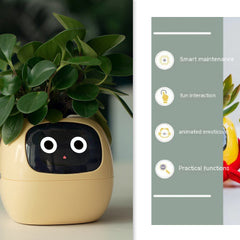 Smart Planter Endless Fun Over 49 Rich Expressions 7 Smart Sensors And AI Chips Make Raising Plants Easy And Fun