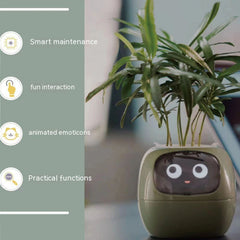 Smart Planter Endless Fun Over 49 Rich Expressions 7 Smart Sensors And AI Chips Make Raising Plants Easy And Fun