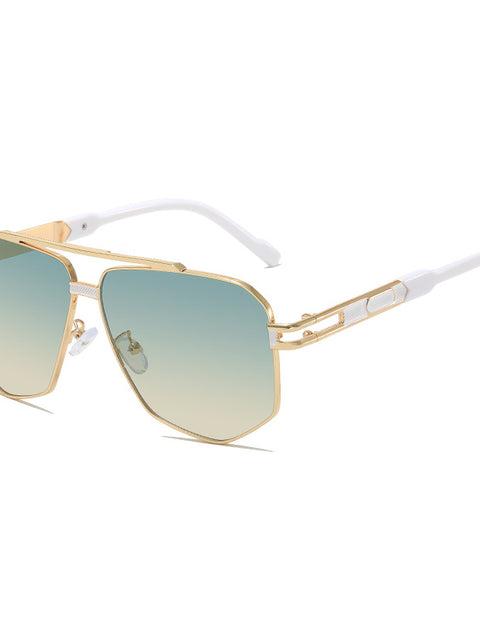 Affordable Luxury Fashion Metal Mens Sun-Protective Sunglasses