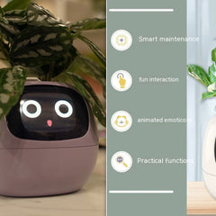 Smart Planter Endless Fun Over 49 Rich Expressions 7 Smart Sensors And AI Chips Make Raising Plants Easy And Fun