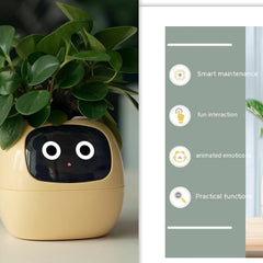 Smart Planter Endless Fun Over 49 Rich Expressions 7 Smart Sensors And AI Chips Make Raising Plants Easy And Fun