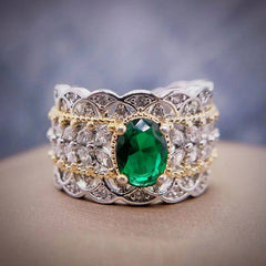 Fashionable Finger Jewelry Ring For Women Luxurious Engagement Ring